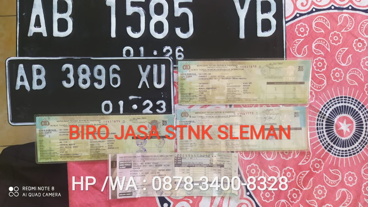 biro jasa stnk jogja dan sekitarnya